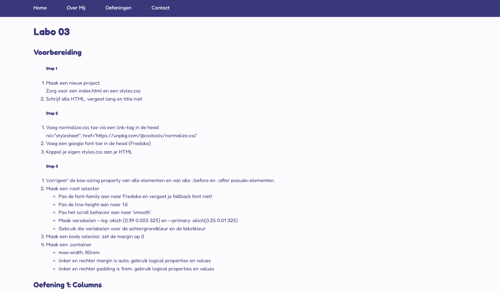 website labo03 link